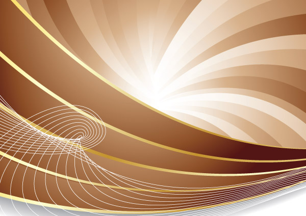 free vector Brown dynamic lines of the background vector 3